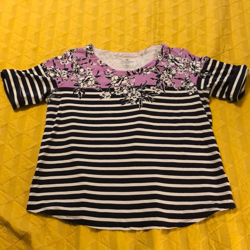 Talbots Striped Tee